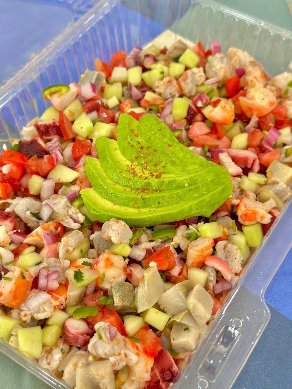 Ceviche de Pescado 1/2 Litro