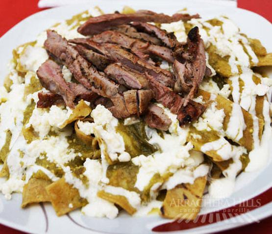 Chilaquiles con Carne
