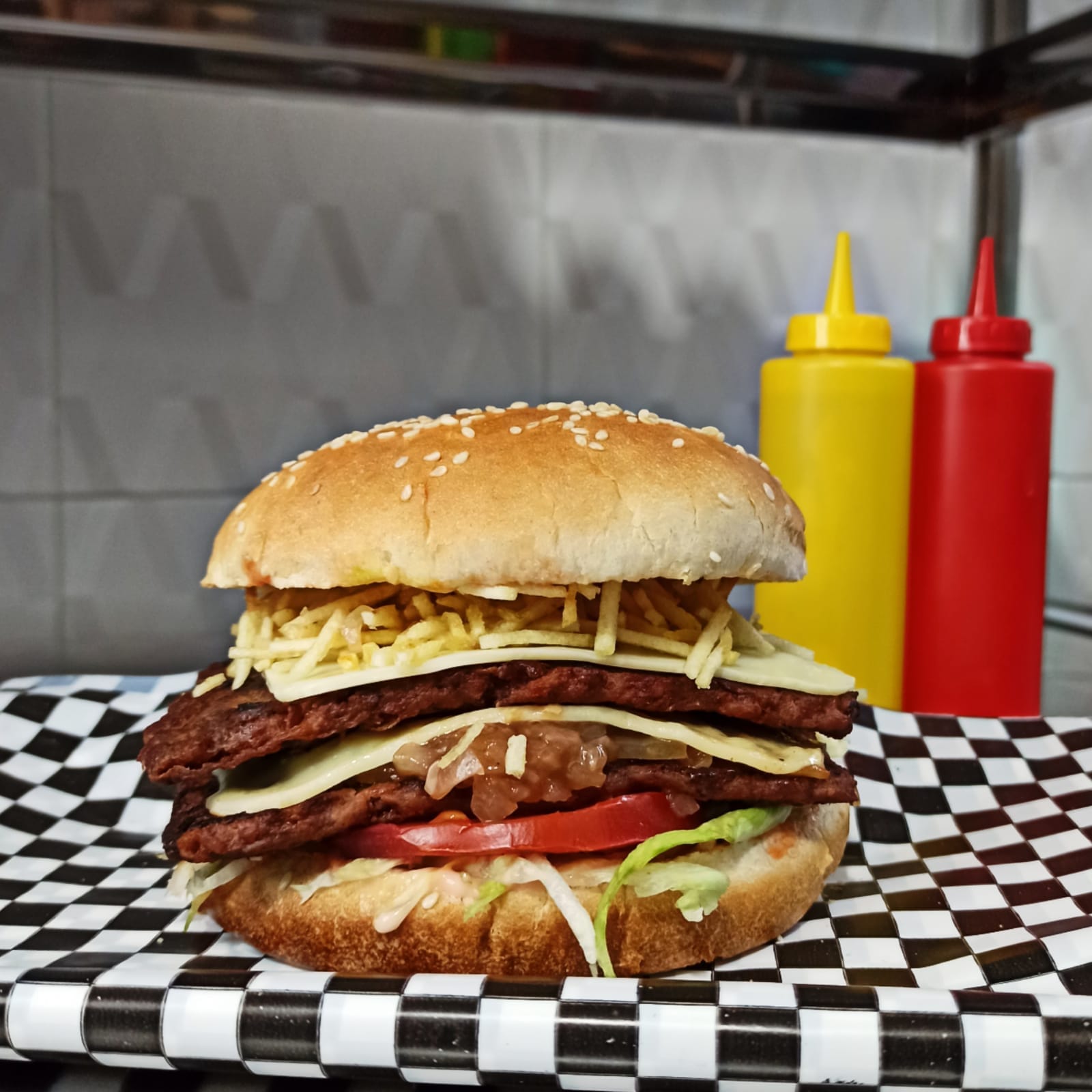Hamburguesa Doble Carne