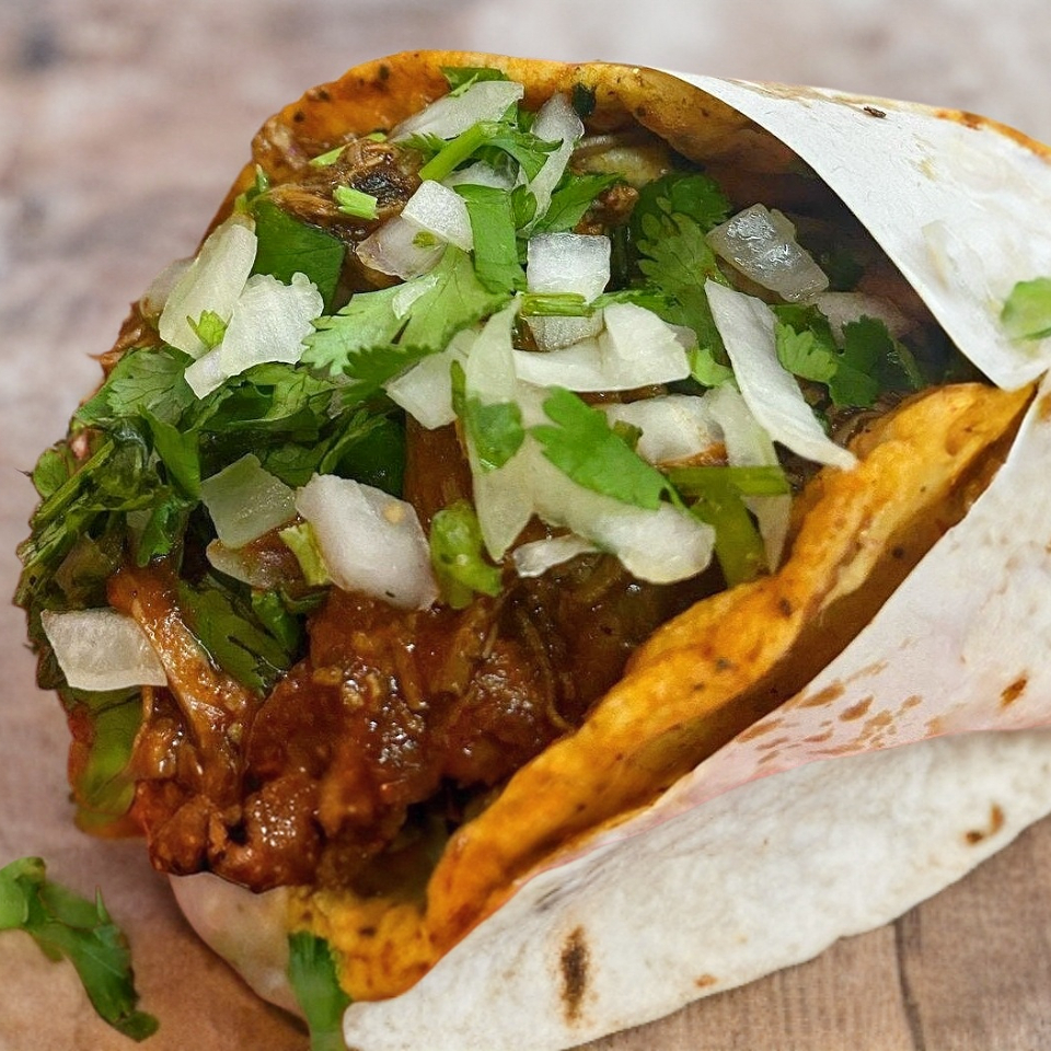 Taco de Barbacoa de Res