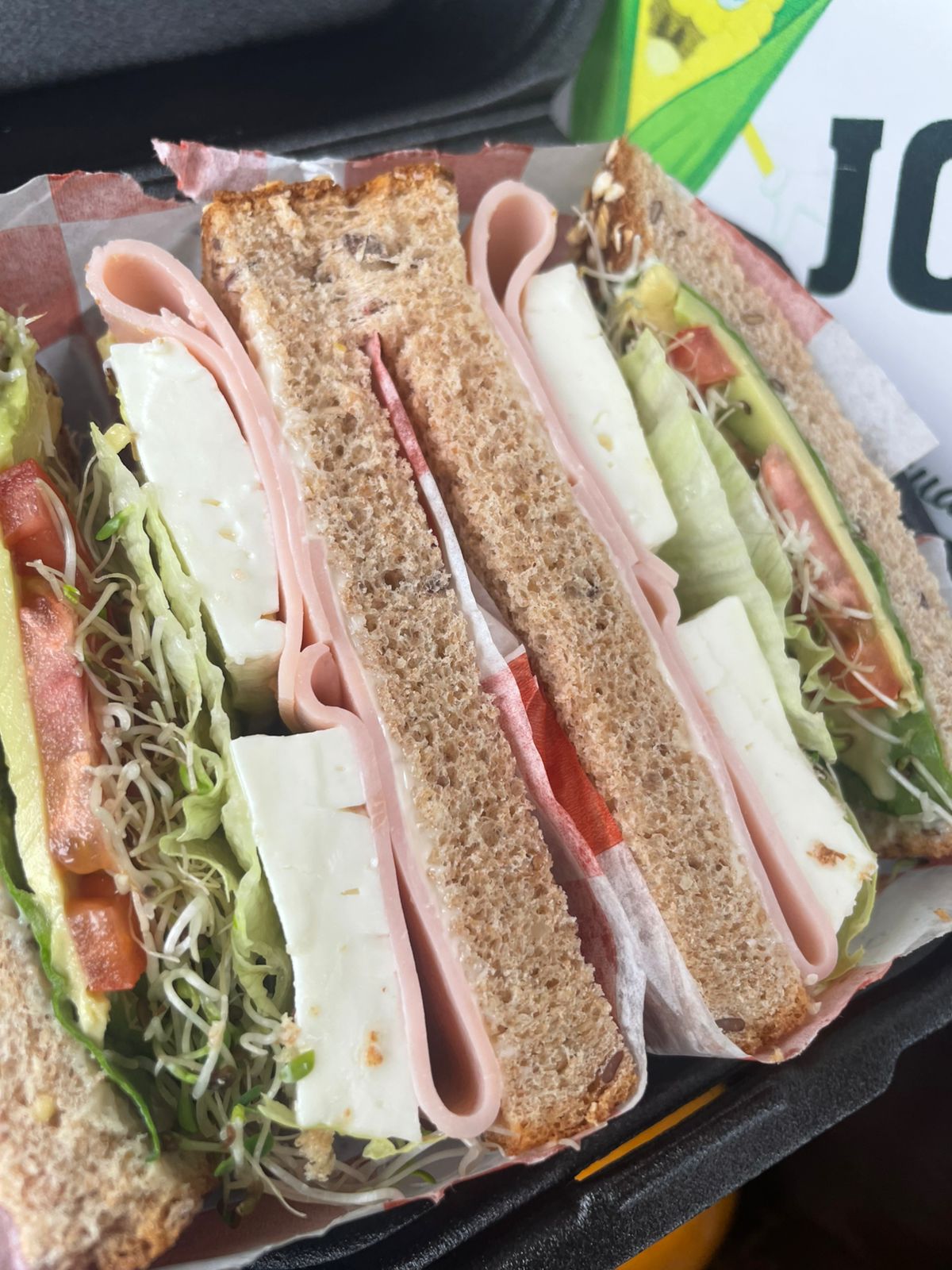 Sándwich de Jamón con Panela