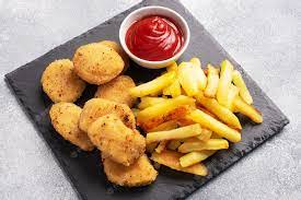 Nuggets con Papas