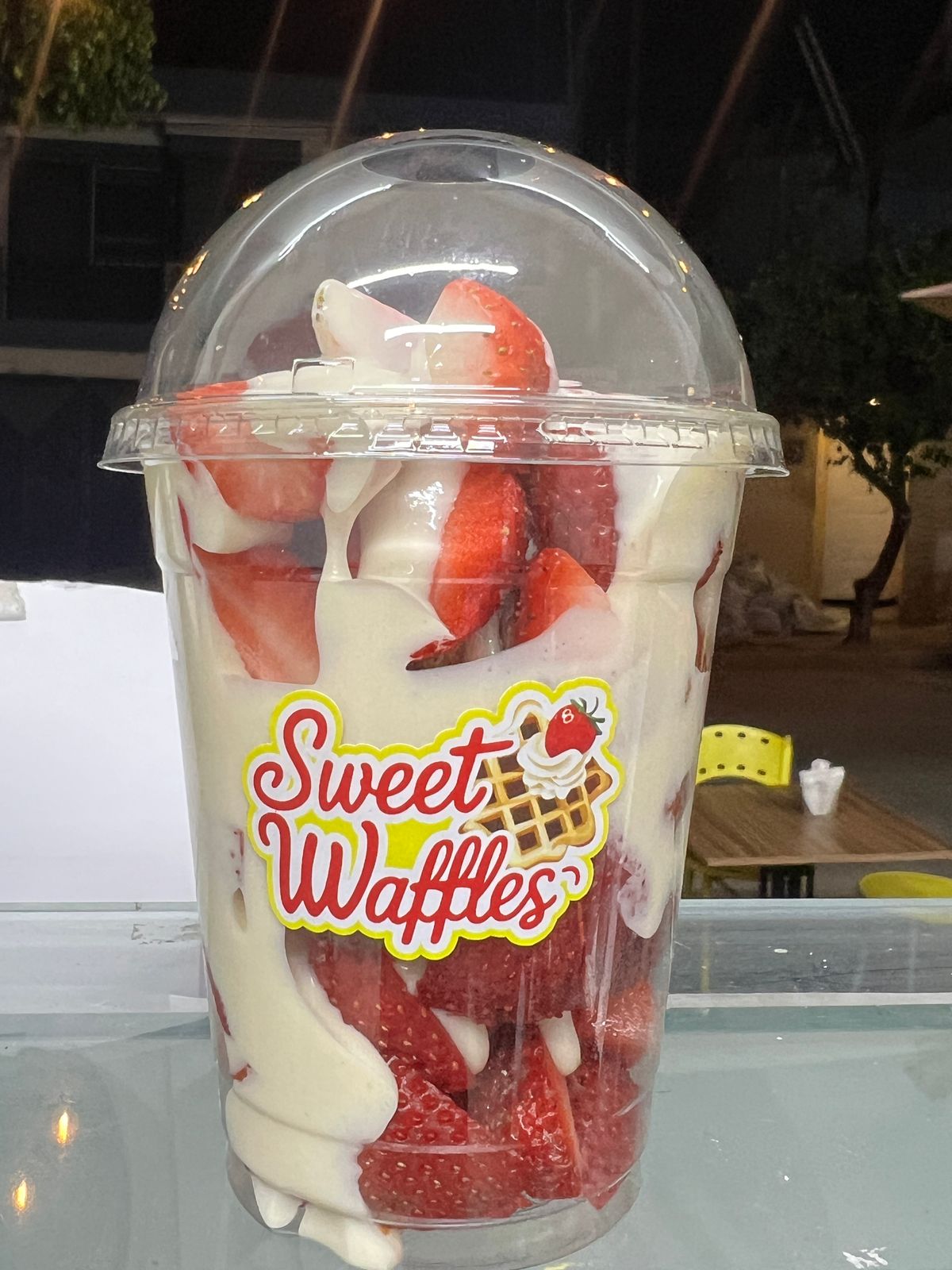 Fresas con Crema Grande
