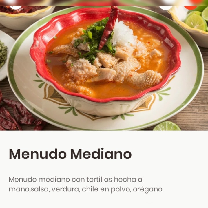 Paquete Familiar(cuatro Menudos Medianos)