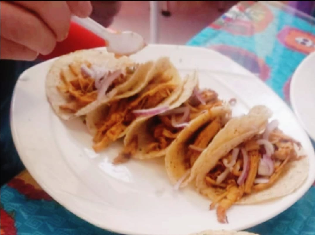 Taco de Cochinita Pibil Chico 5 uds