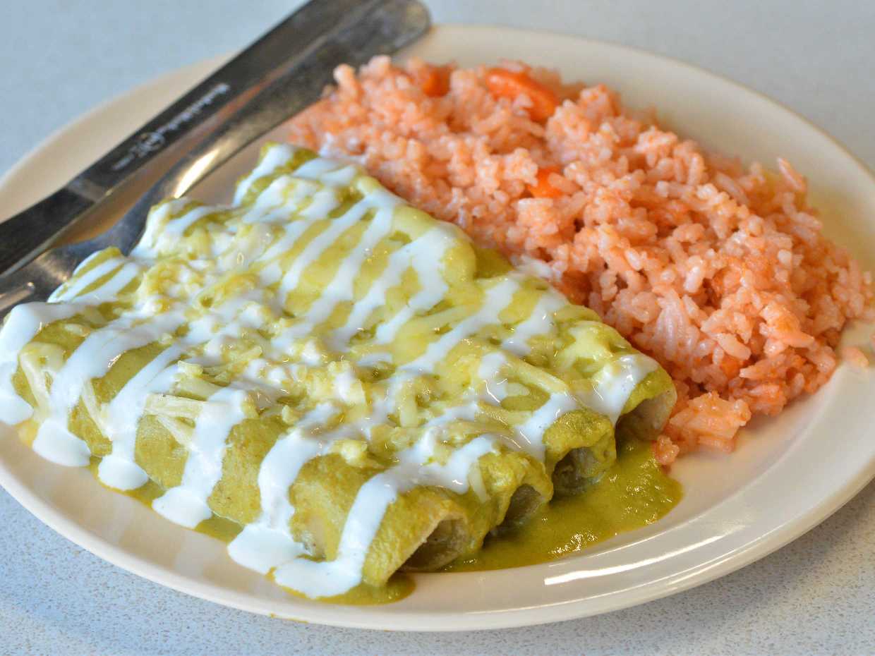 Enchiladas Verdes