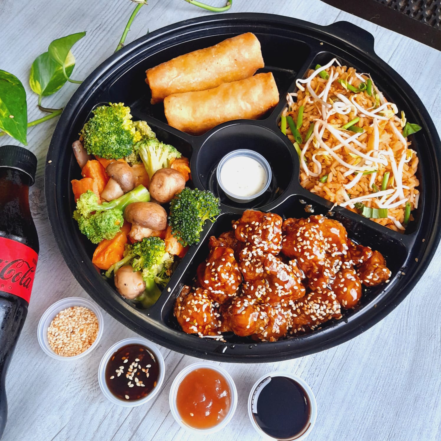 Combo 4: Agrandado Pollo en teriyaky