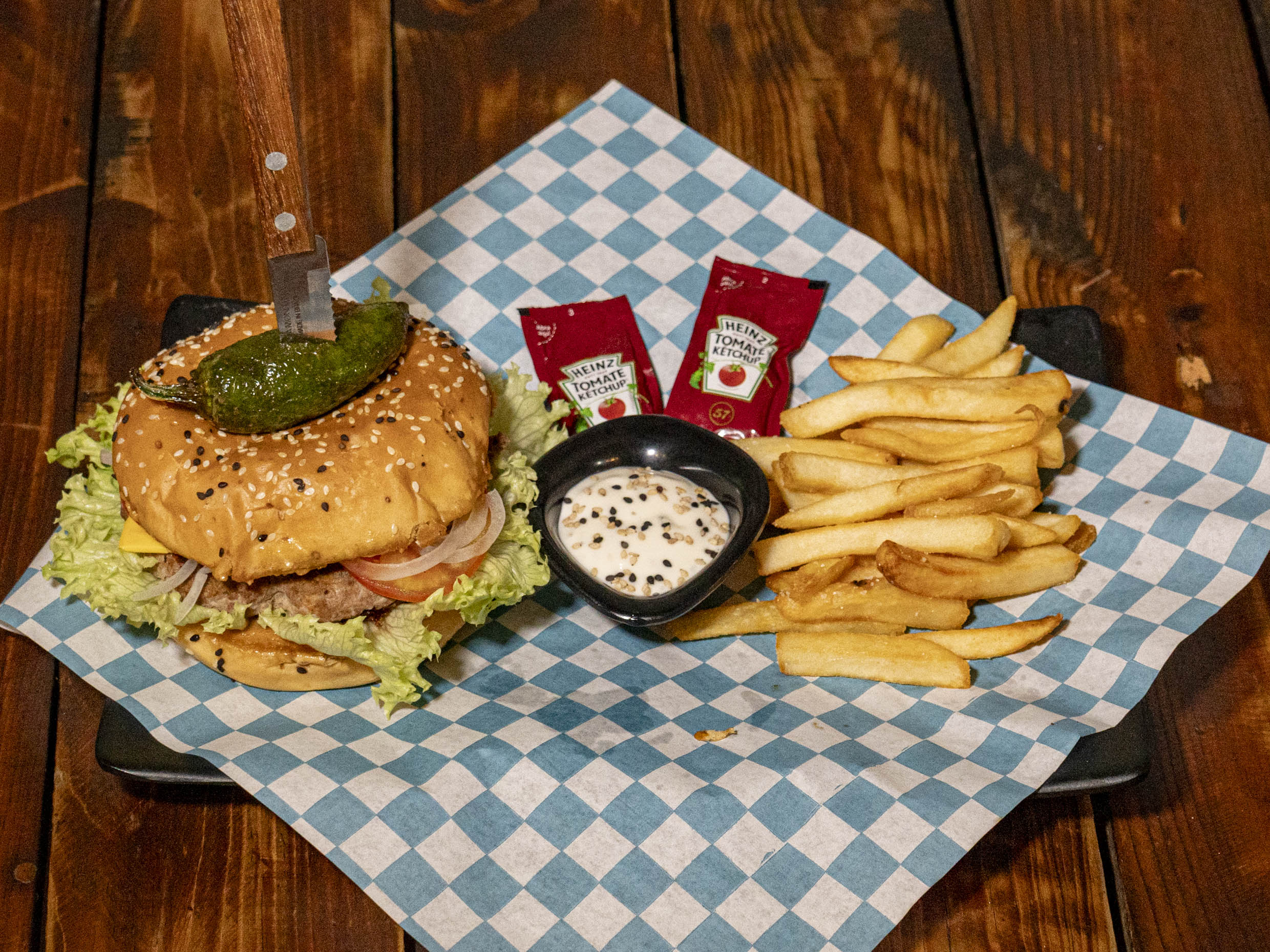 Promoción Hamburguesa Clásica
