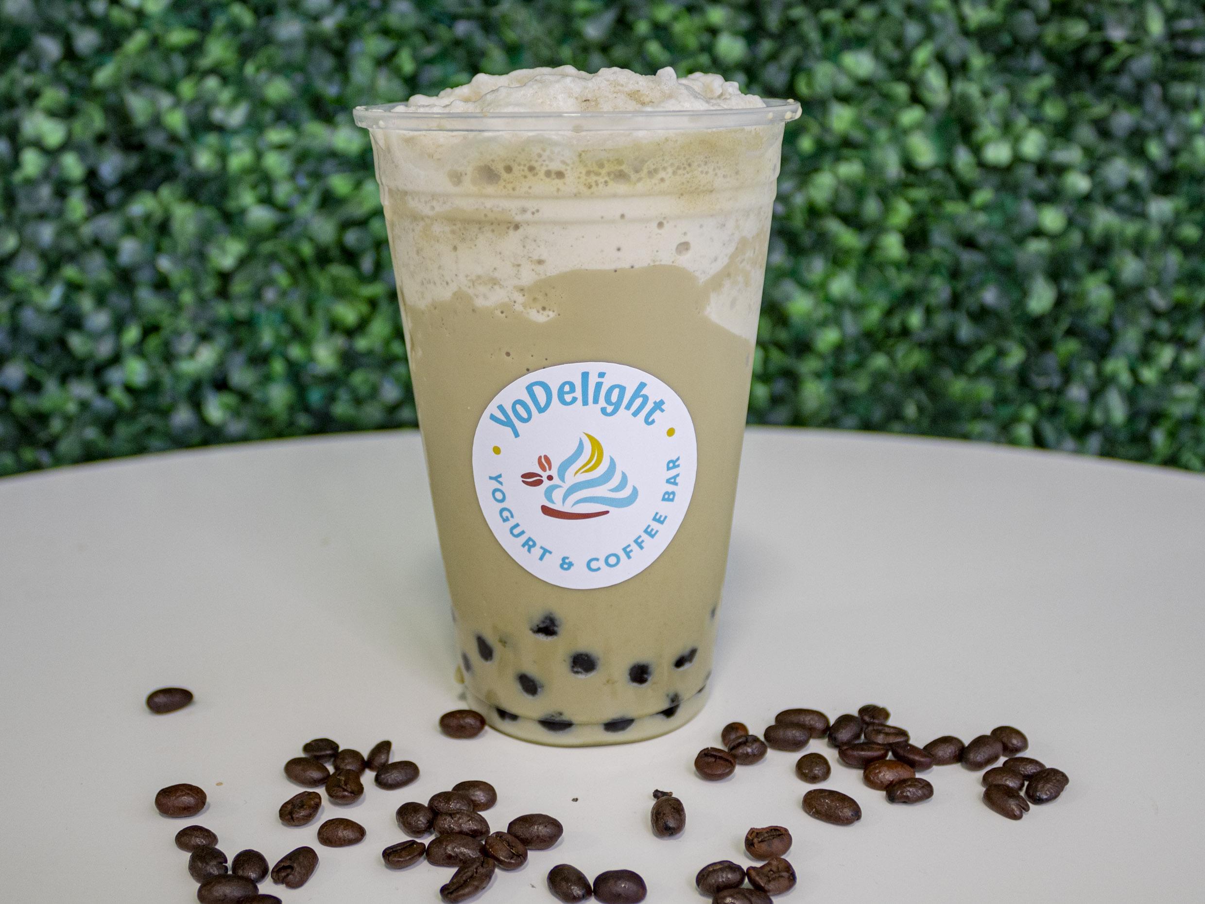 Dirty matcha boba (en las rocas)