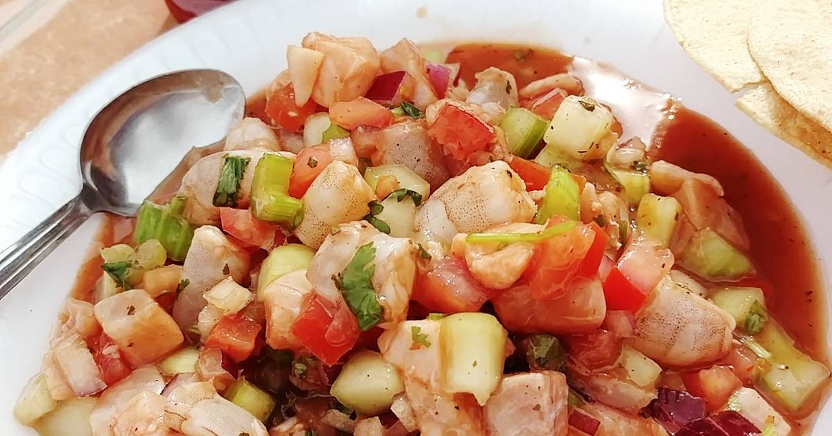Ceviche de Pescado + Ceviche de Camaron