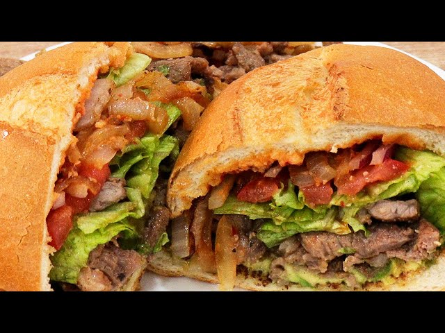 Torta de Bistec Salsa Roja