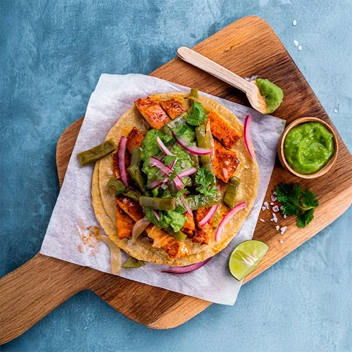 Taco de Cecina Enchilada