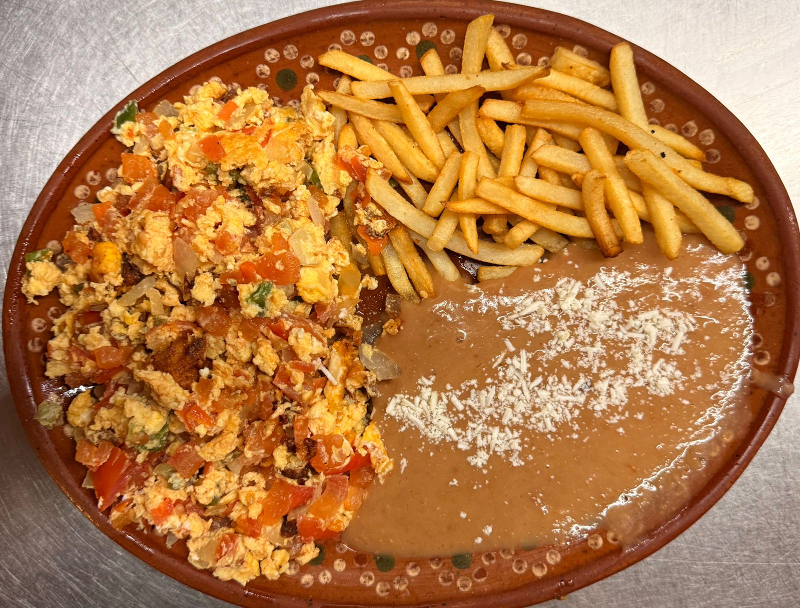Huevos con Verdura
