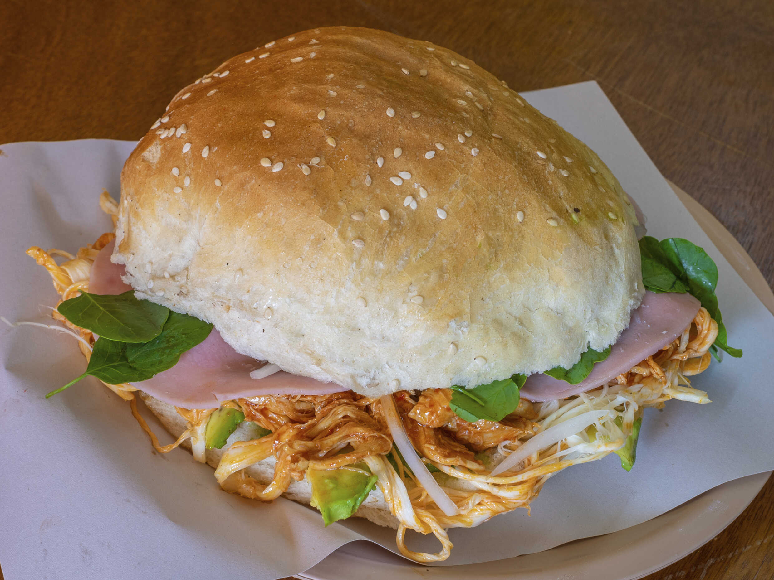 CEMITA DE MILANESA DE POLLO