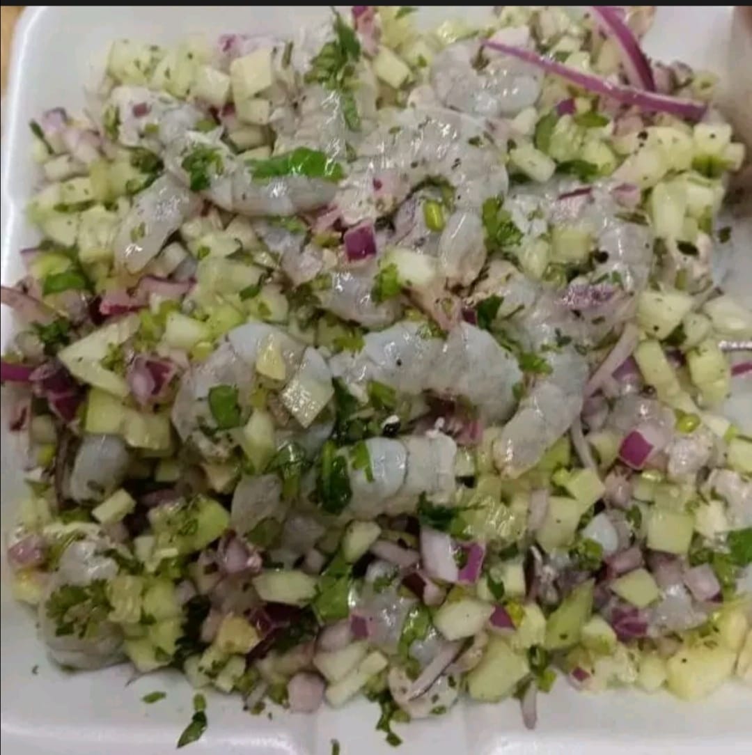 1kg Ceviche de Camarón Crudo