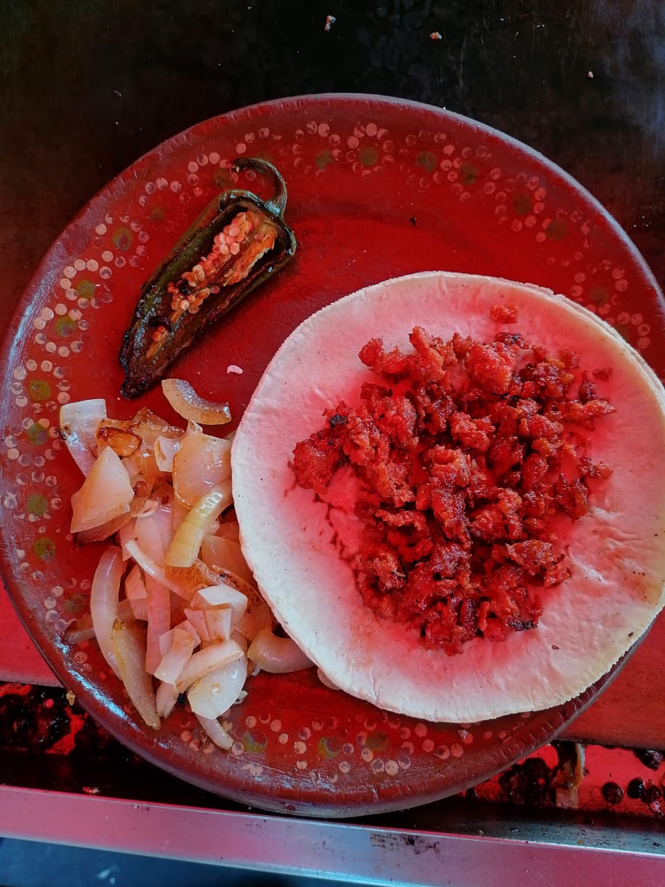 Taco de Chorizo