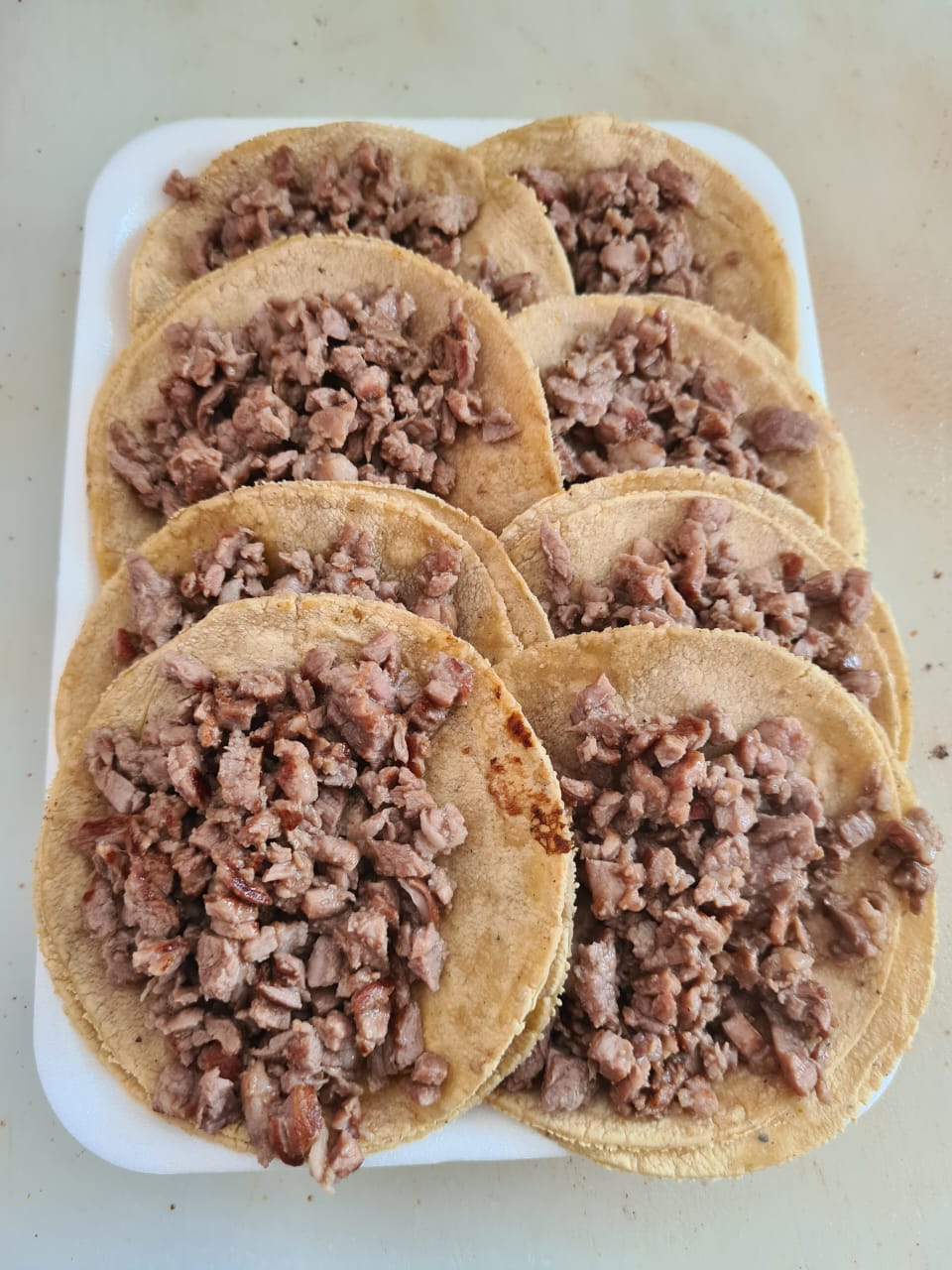 Orden de 4 tacos pastor