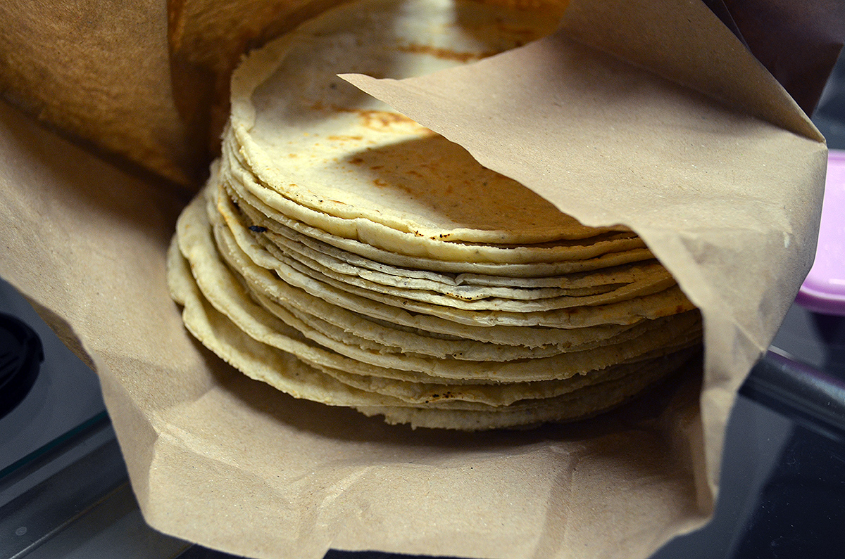 Orden de Tortilla Hecha a Mano