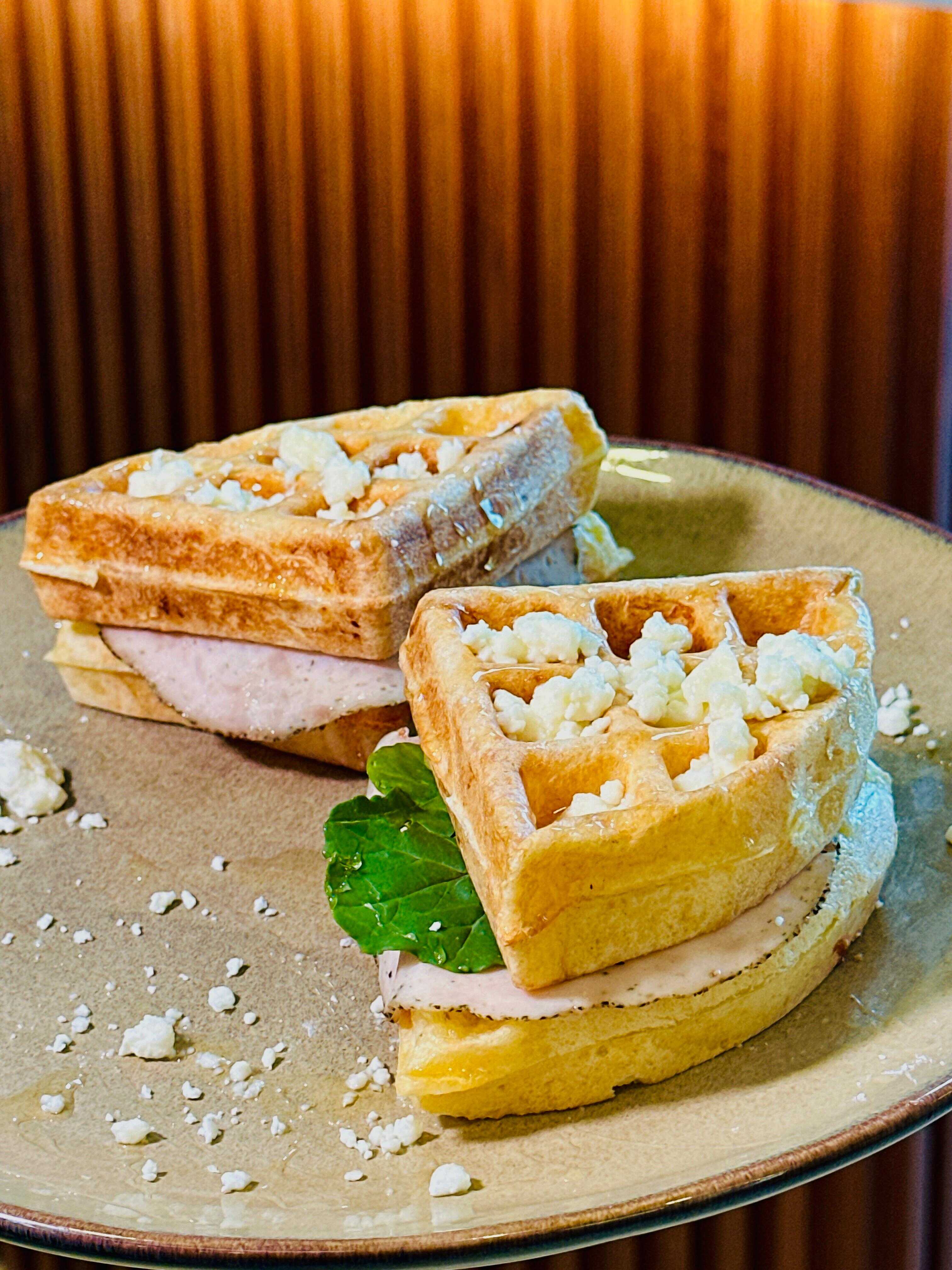 Sándwich Waffles