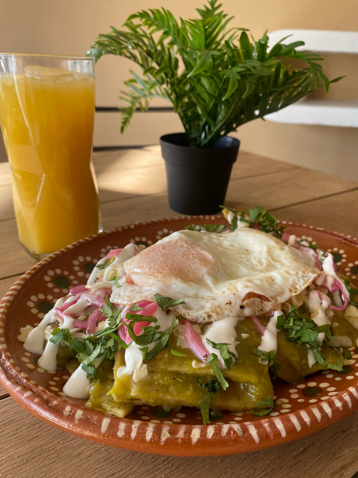 Chilaquiles C/huevo.