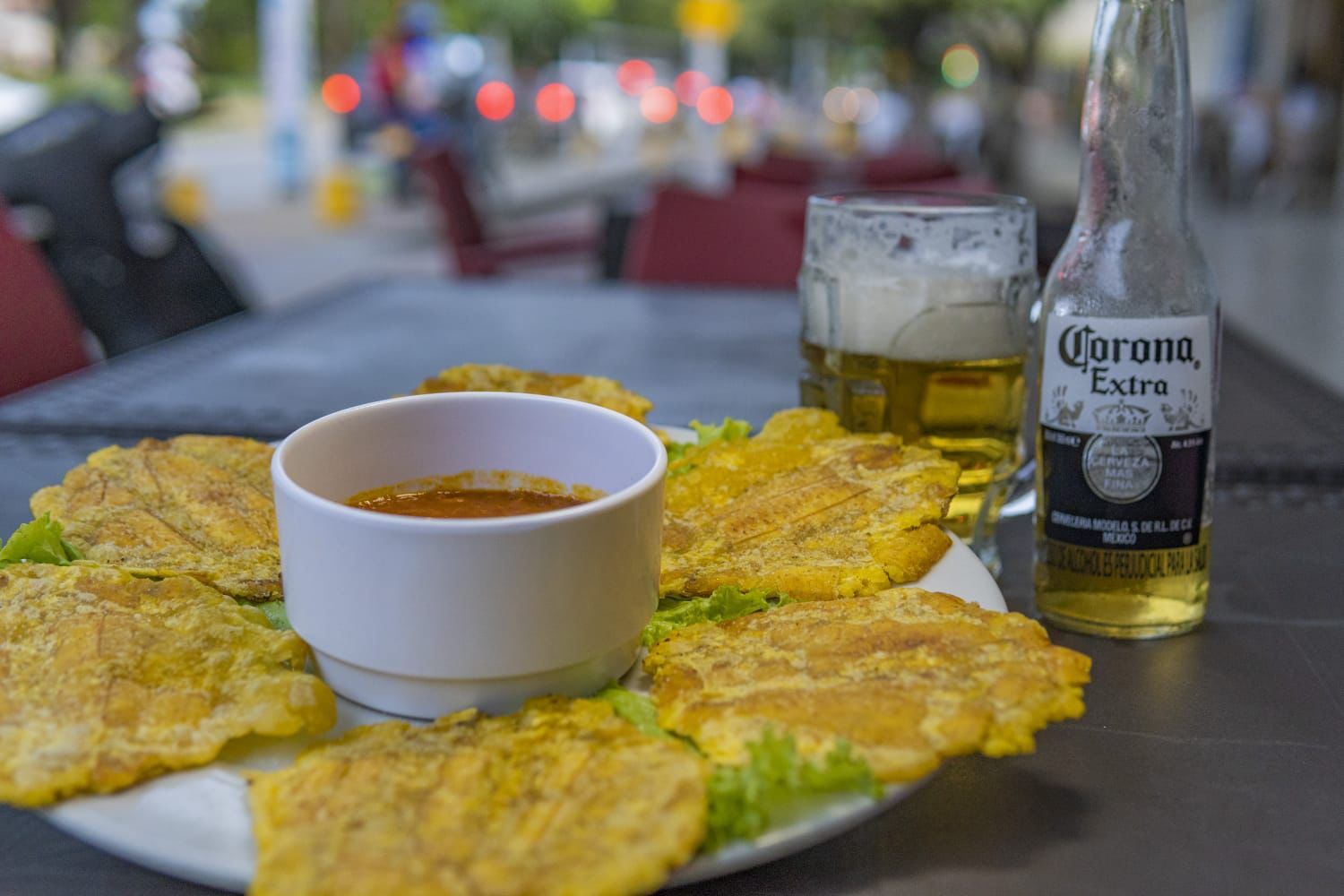 Patacones 6 uds