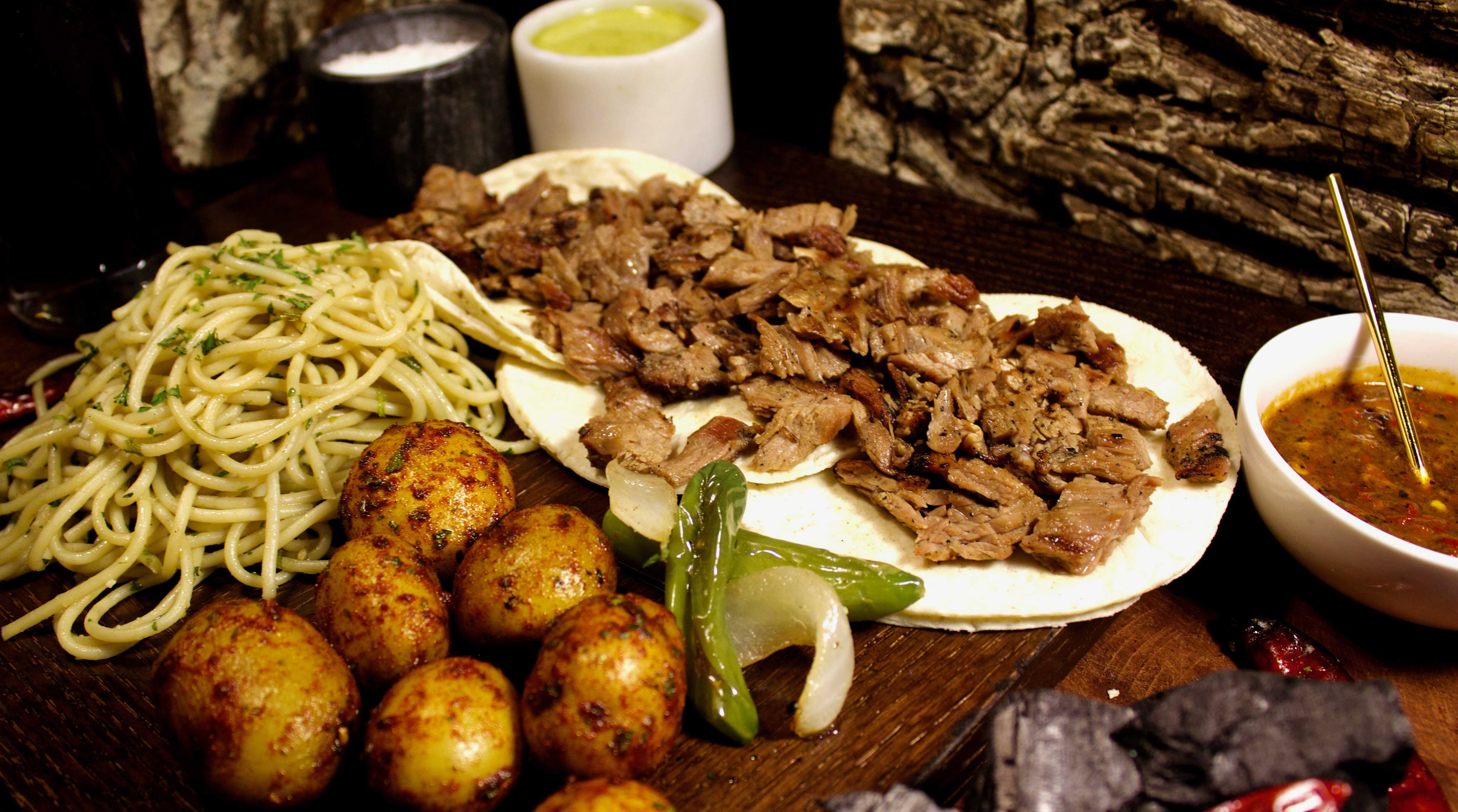 Parrillada de Arrachera para 4 Personas