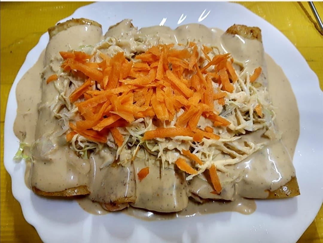 Enchiladas de camaron