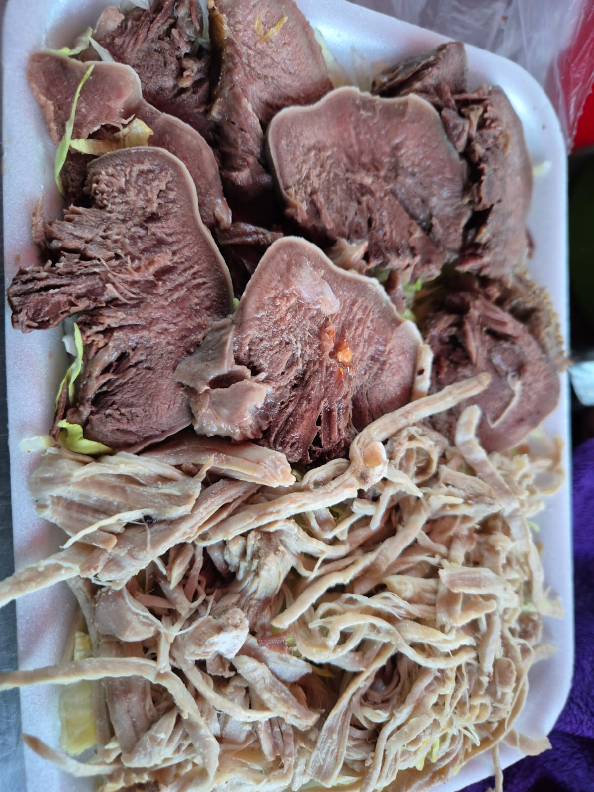 Tostada de Lengua