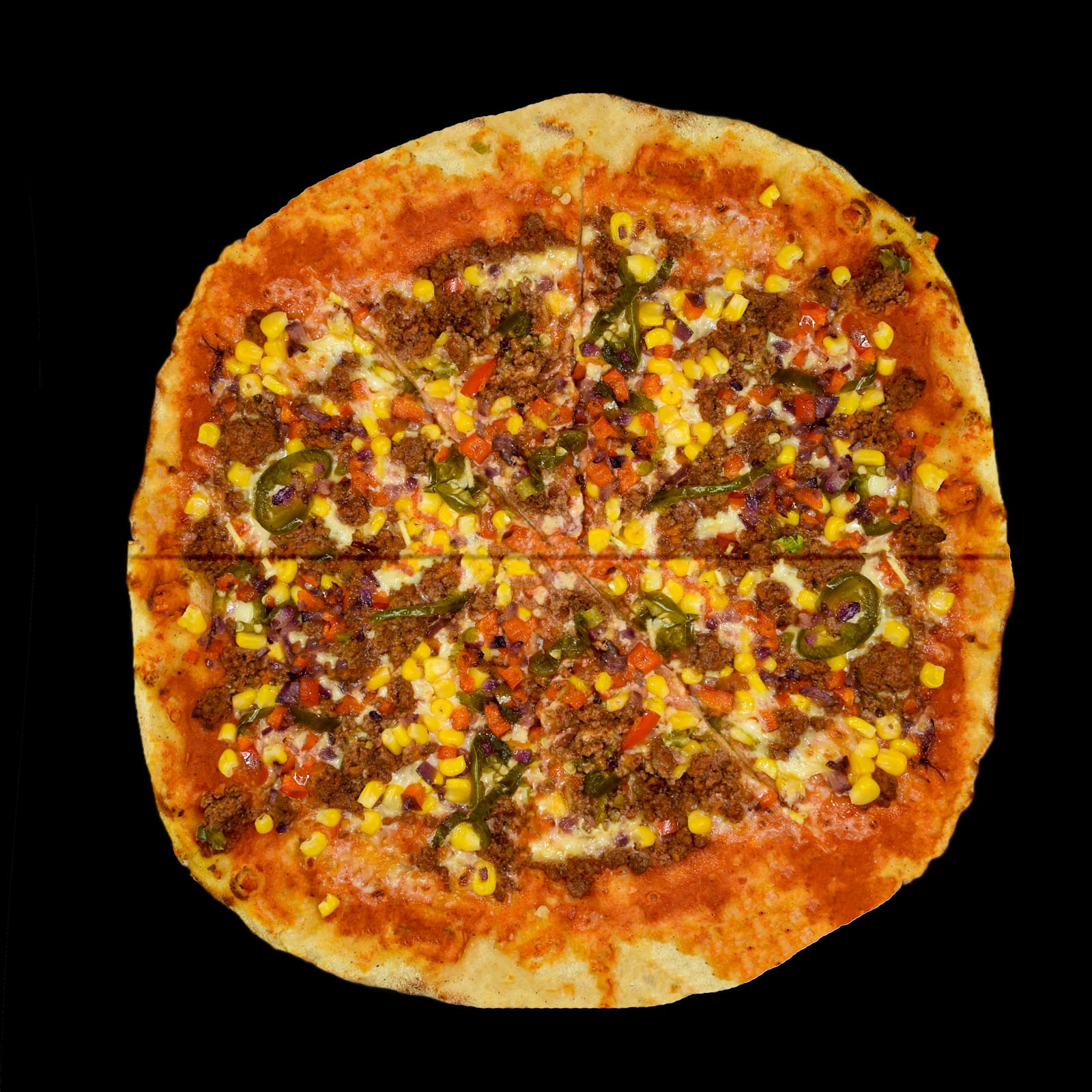 Pizza Especial Vuelo Azteca 35 cm 8 Porciones
