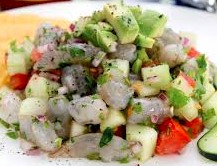 Ceviche de Camarón Crudo