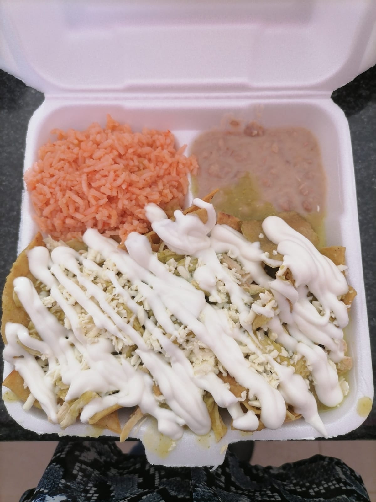 Chiaquiles (Relleno a Escoger)