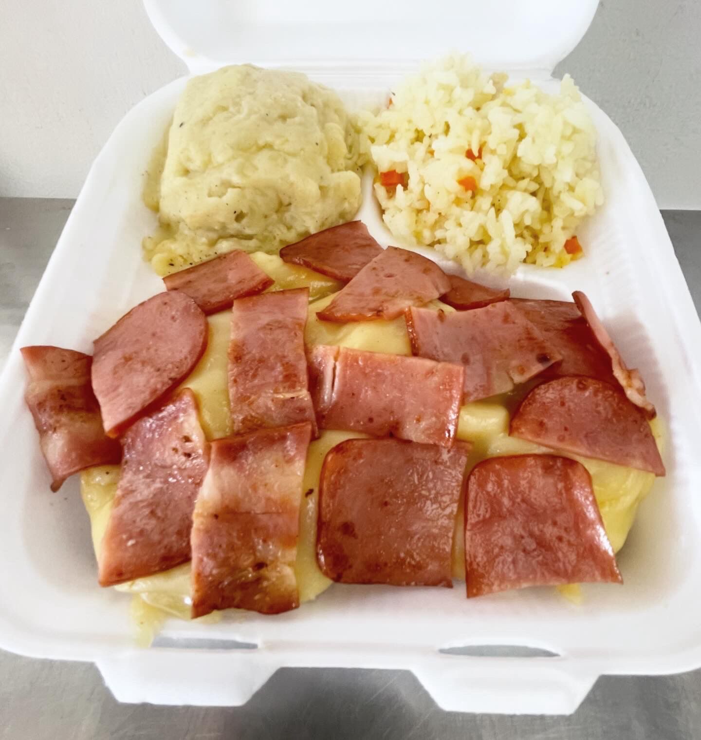 Gratinada con Queso y Tocino