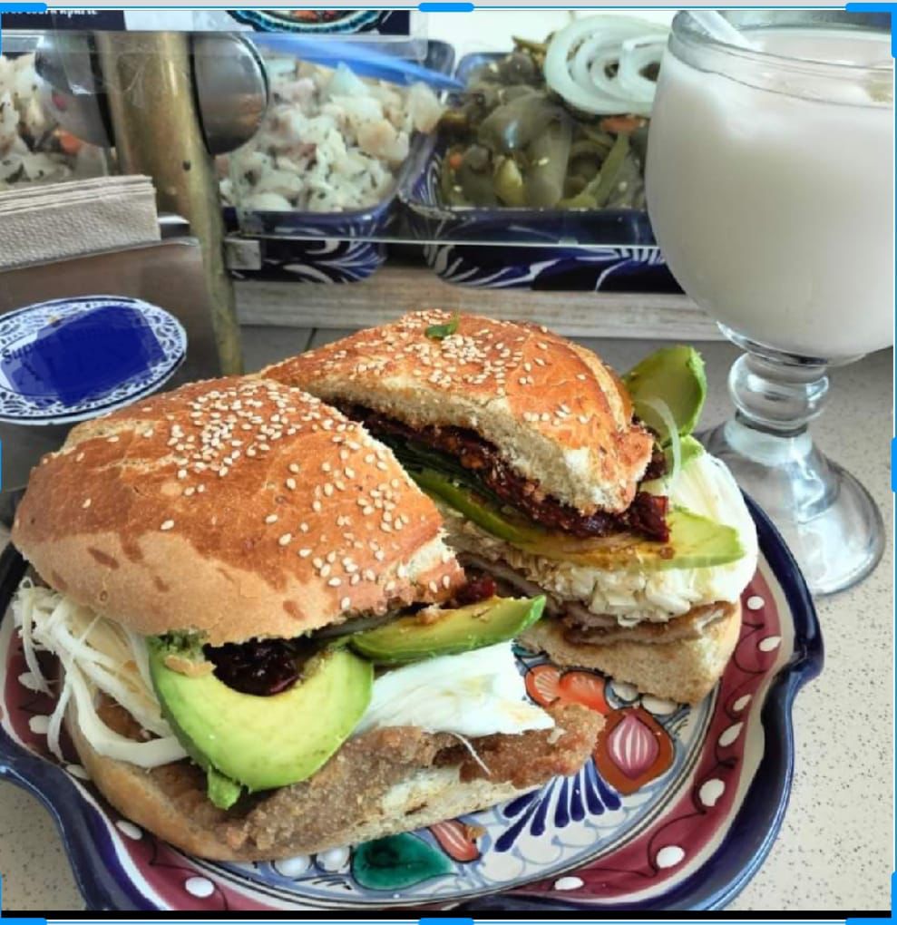 Cemita de Res + Coca Cola