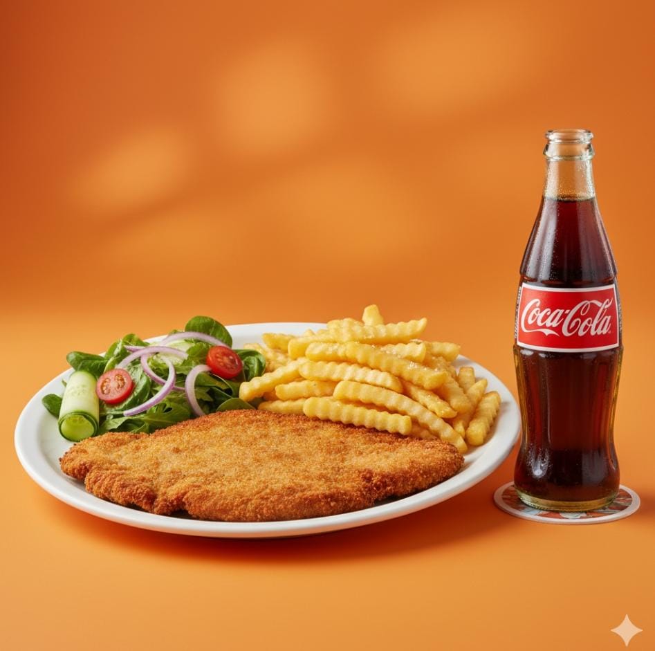 Combo Milanesa de Res + Bebida