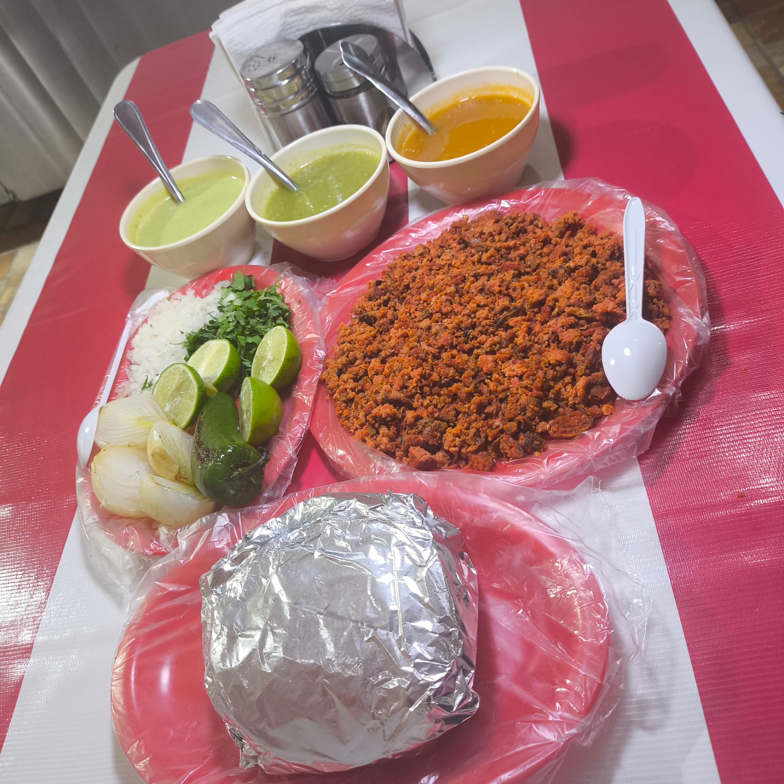Plato con Carne de Chorizo