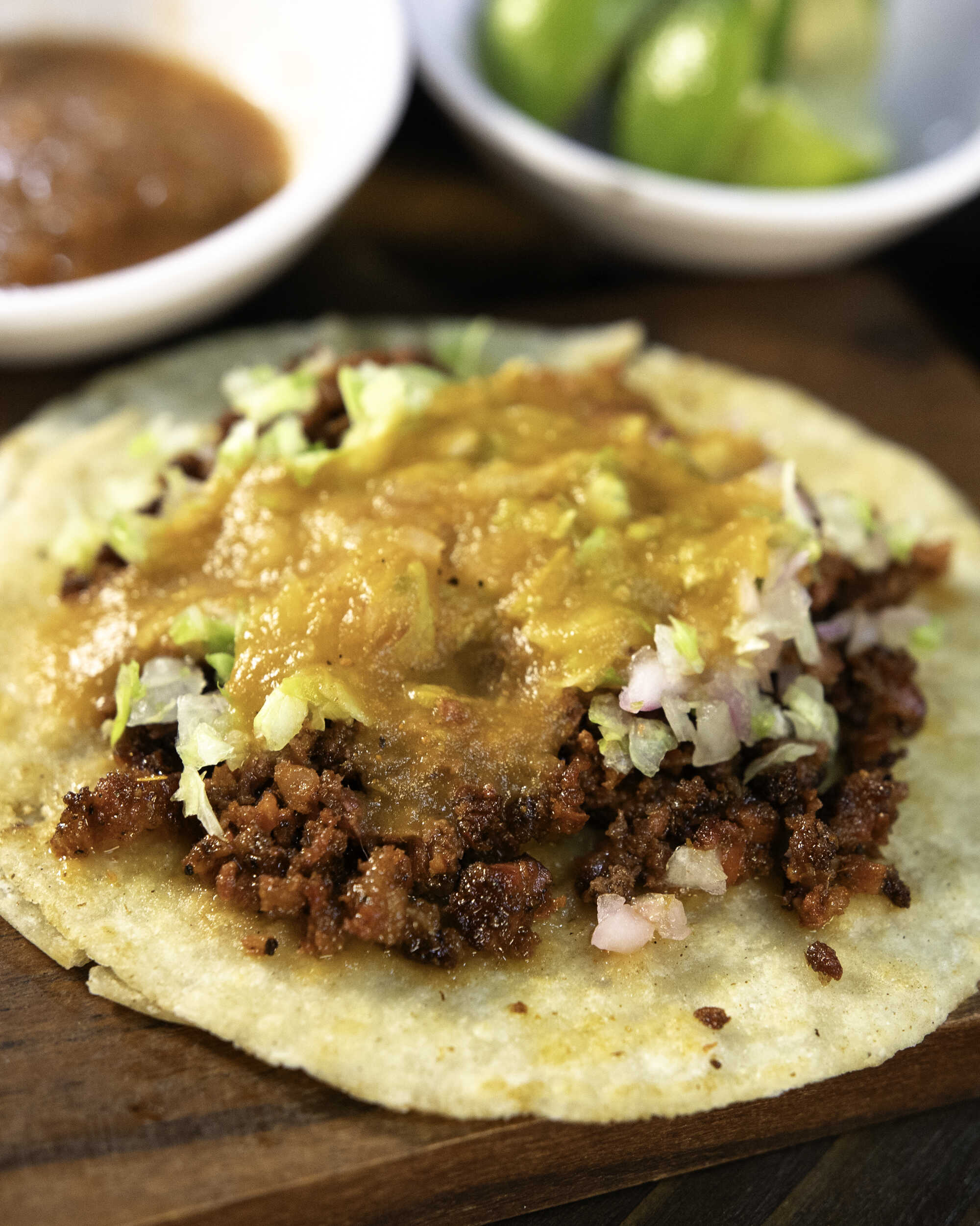 Taco de Chorizo Mazatleco