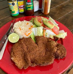 Filete de pescado empanizado