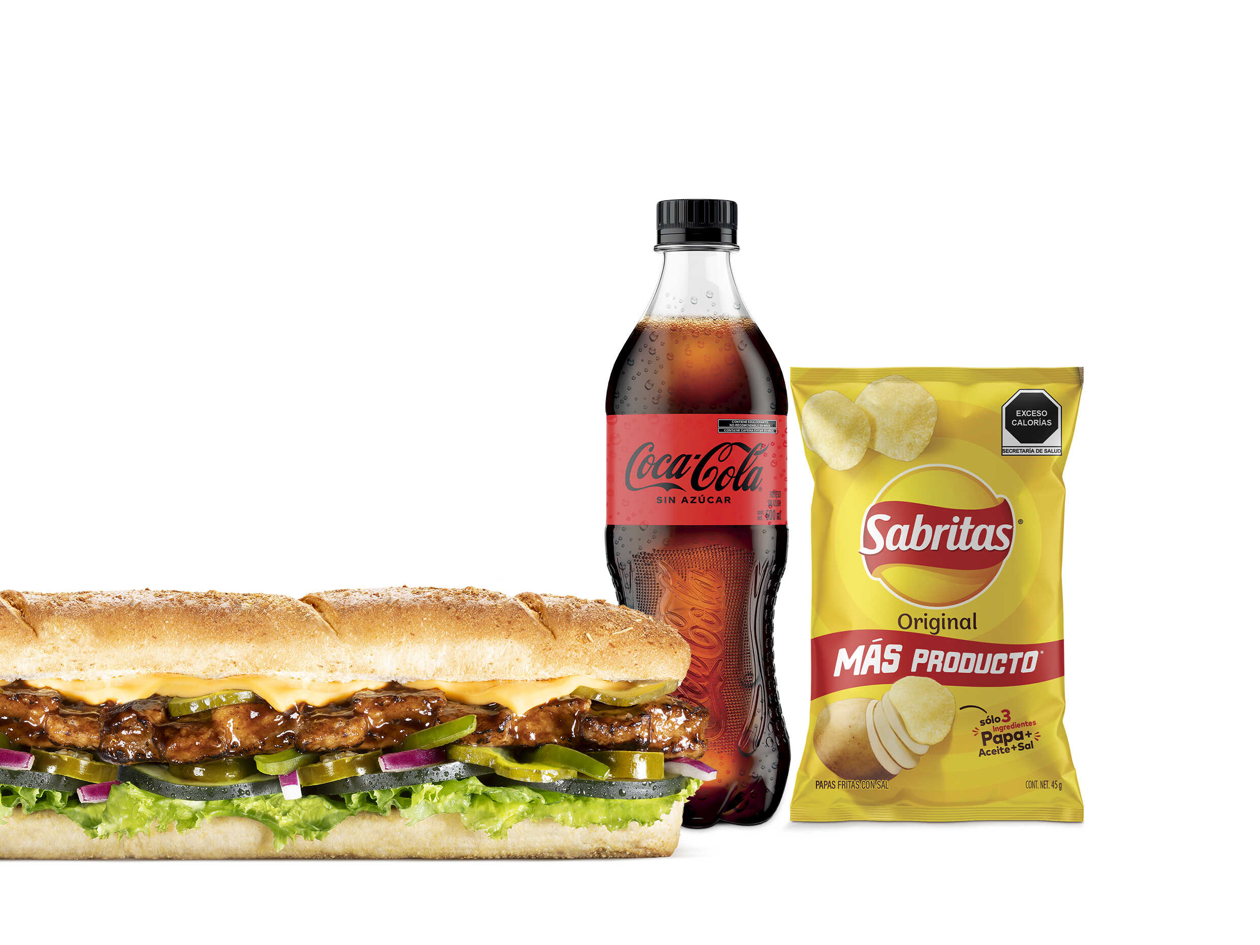 Combo Costillas BBQ 15 cm