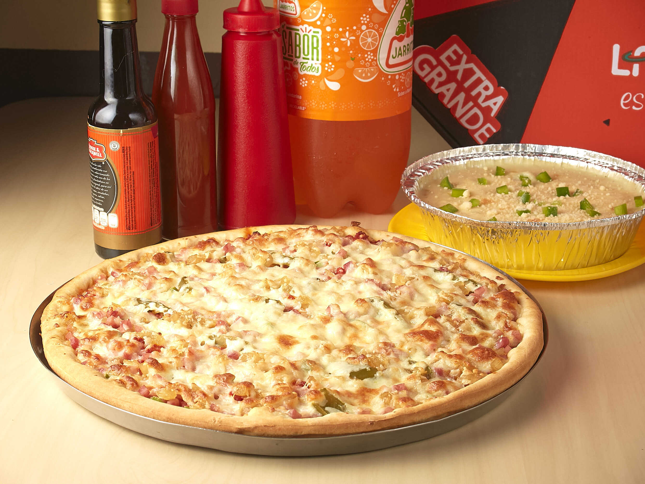 Pizza de Jamón
