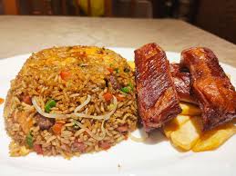 Arroz Chino + Costillas BBQ + Limonada Natural