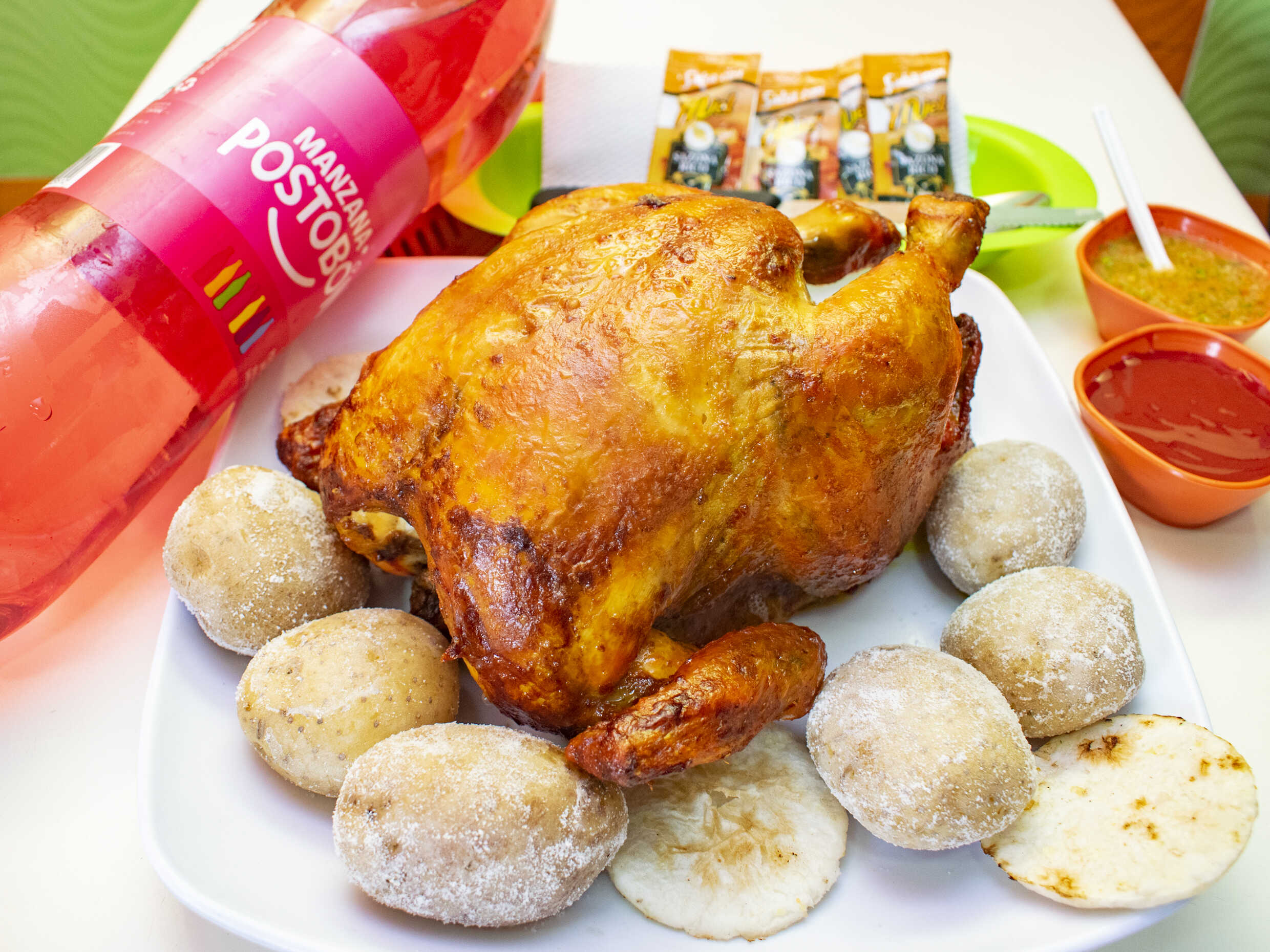 Combo Pollo Asado + Gaseosa 1 L