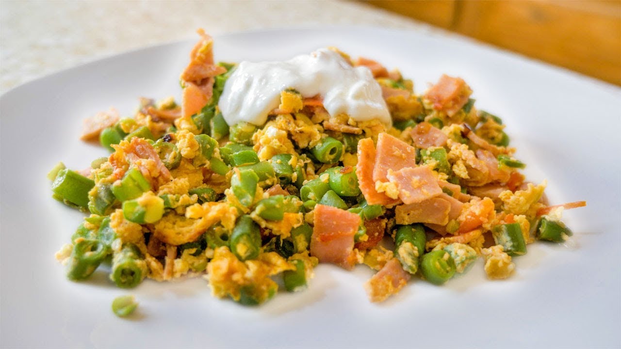 Huevos Ejotes a La Mexicana