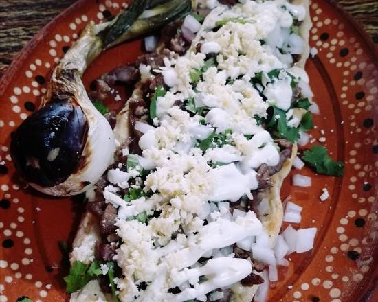 Huarache + Agua del Dia