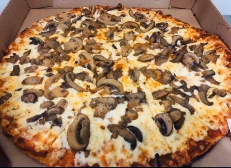 Pizza Grande de Champiñón