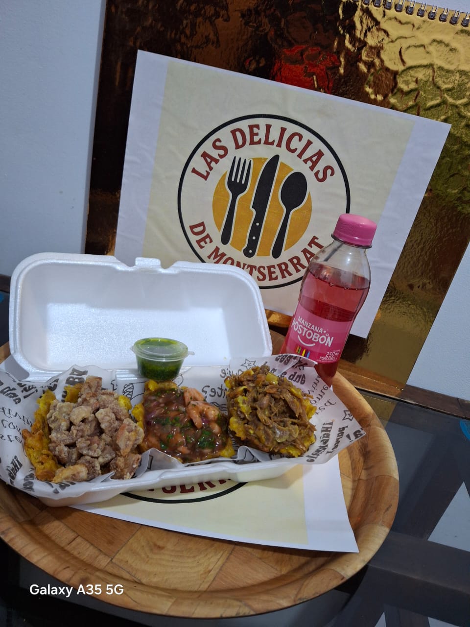 Canastas de platano + Gaseosa