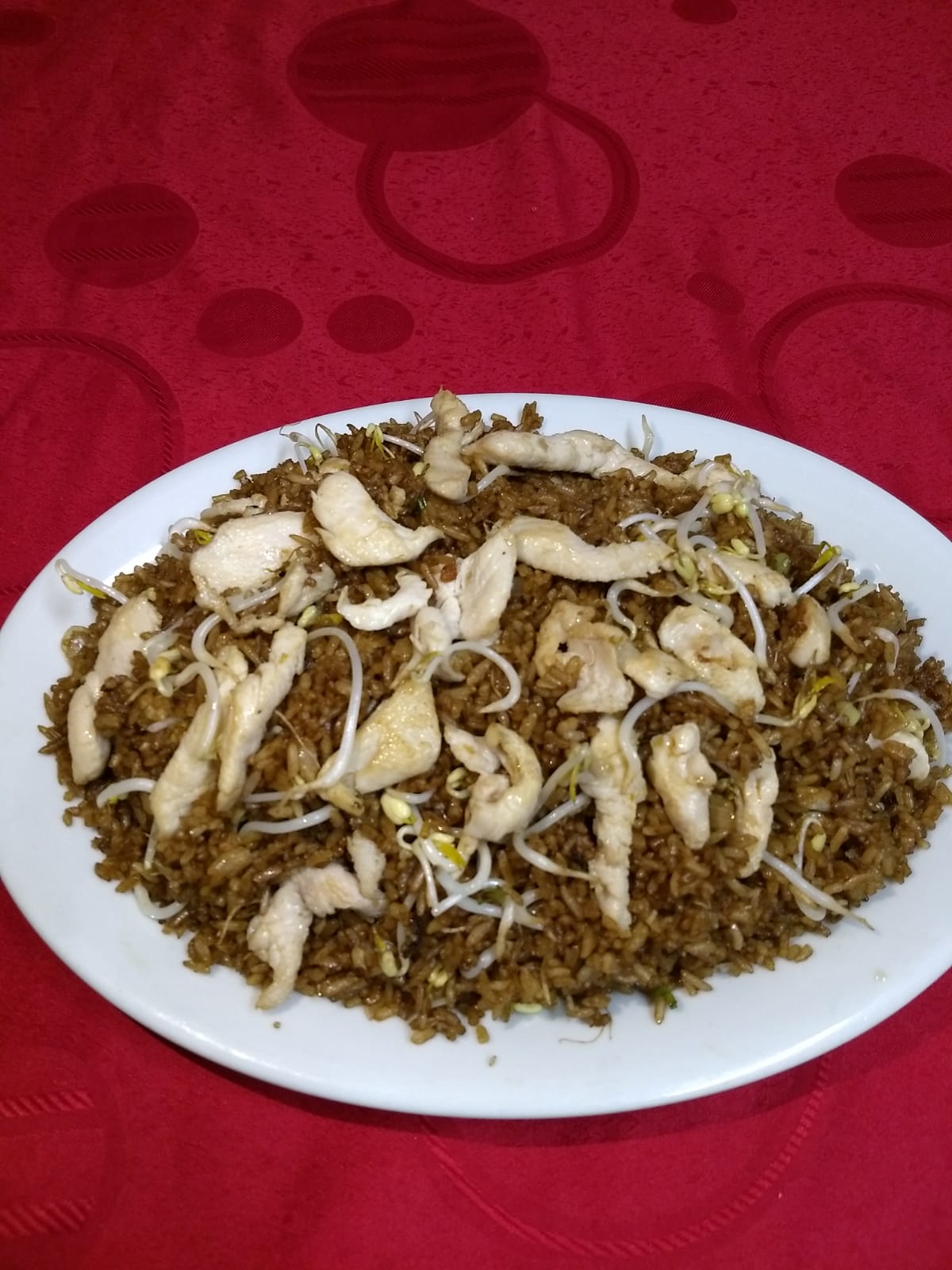 Chau Fan con Pollo