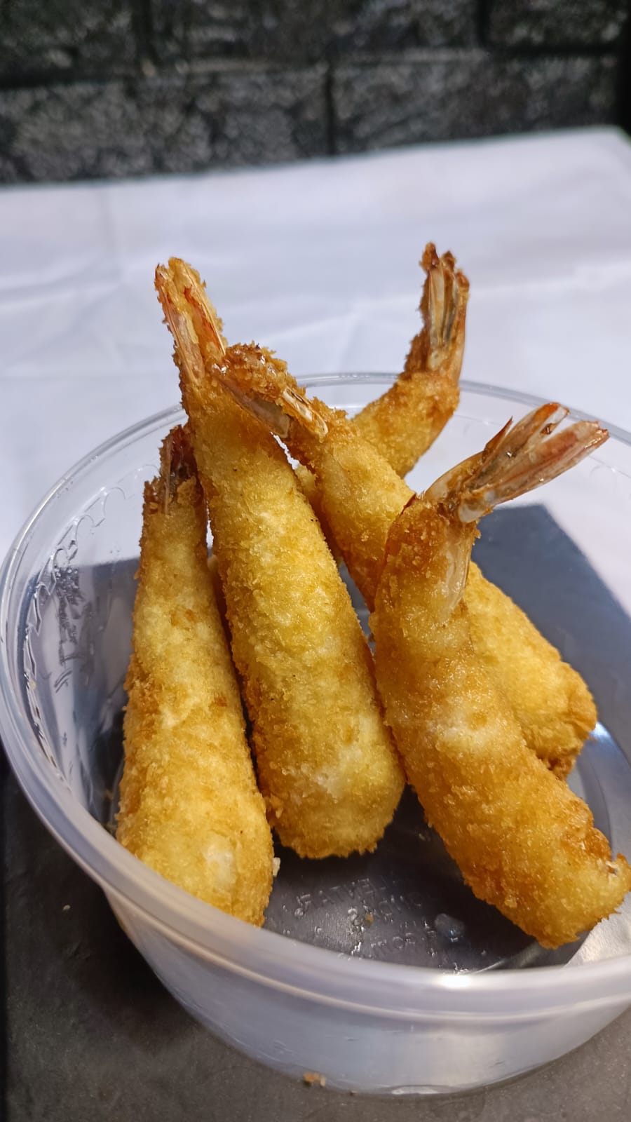 4 Langostinos al Panko