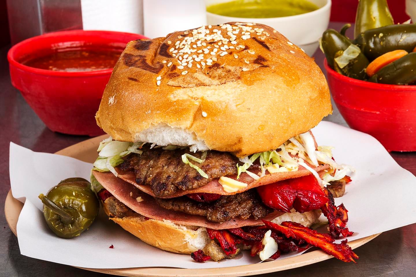 Hamburguesa del Patrón