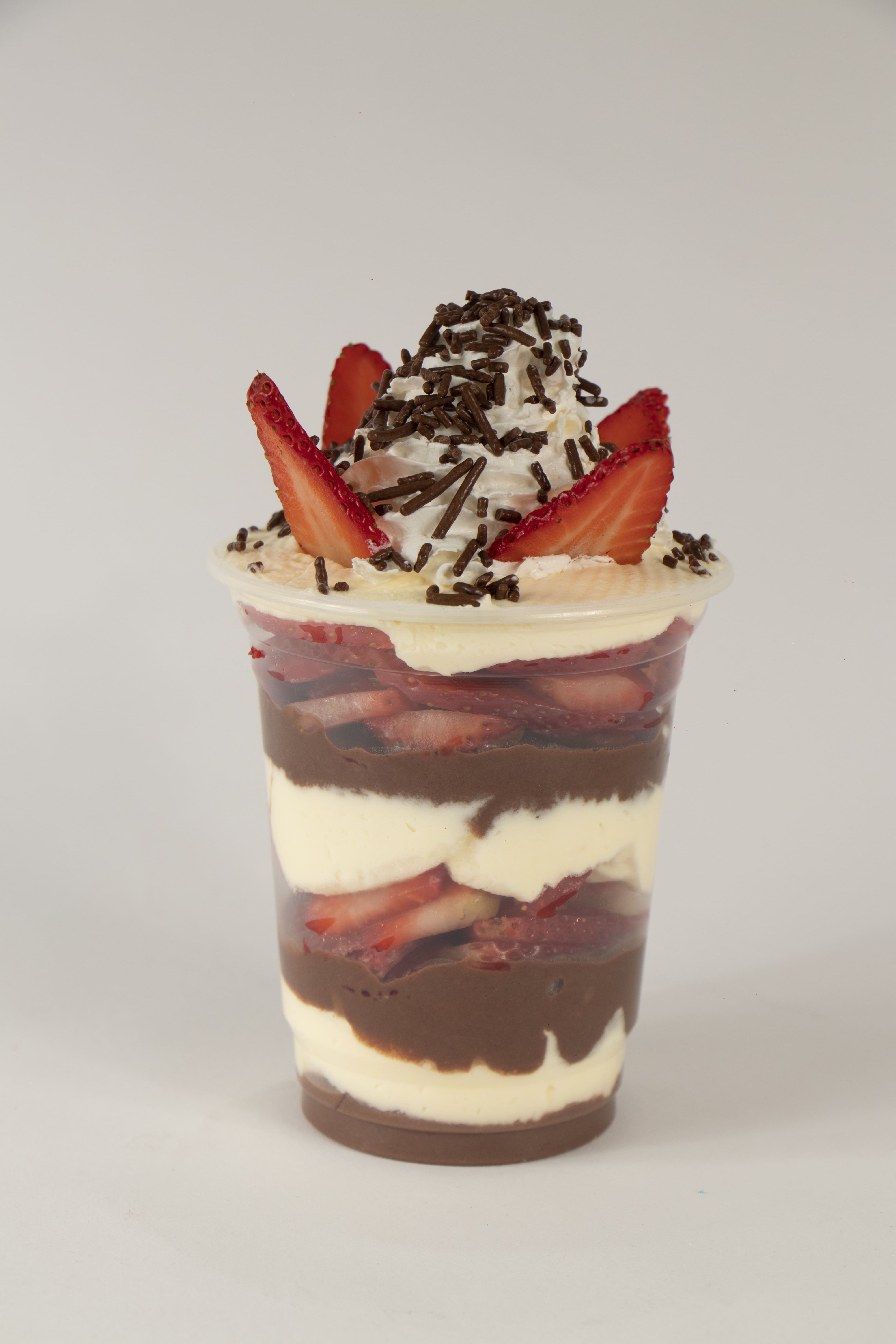 Fresas con crema