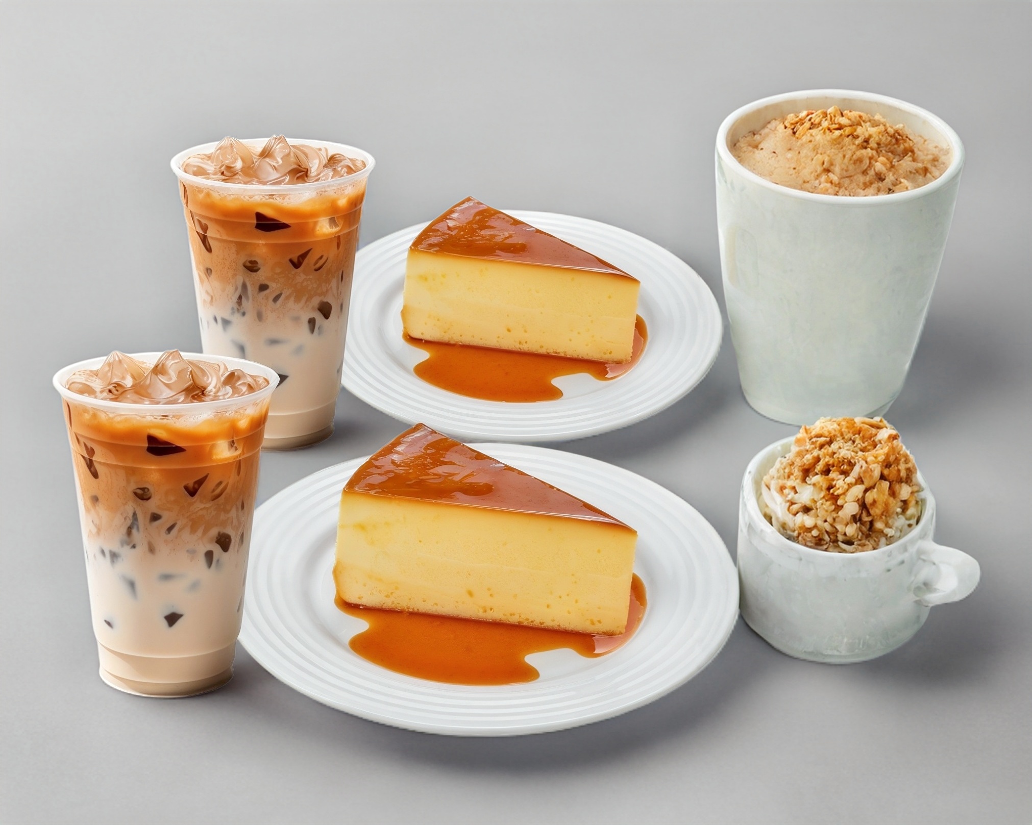 Combo 2 Flanes 2 Lattes Frios